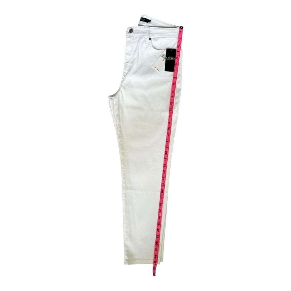 Lauren Ralph Lauren High-Rise Skinny Crop Jeans – Size 10 – New With Tags - Picture 5 of 6